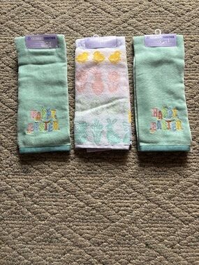 New Celebrate Together Easter Hand Towel Set Bundle